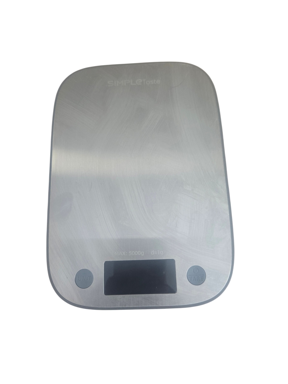 Simpletaste Digital Kitchen Scale‎ in Brushed Silver